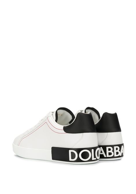 white calf leather Portofino sneakers  DOLCE & GABBANA | CS1760-AH52689697